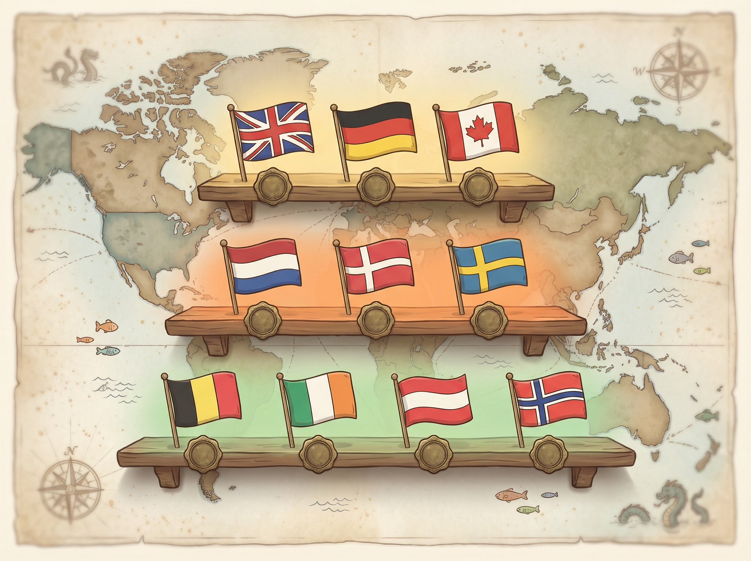 Shopify Plus Merchants by Country